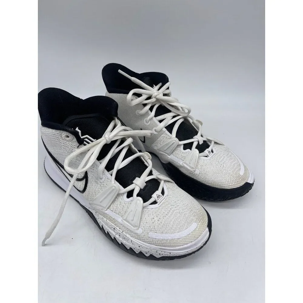 Nike Kyrie 7 TB Black / White Basketball Sneakers DA7767-100 Size Men's 8